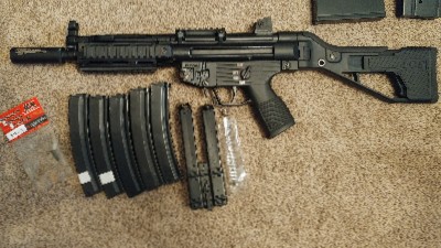 SOLD Custom ics mp5 bundle | HopUp Airsoft