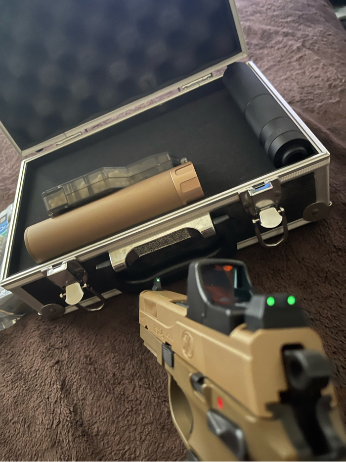 SOLD Fnx-45 Tactical (Tan) | HopUp Airsoft