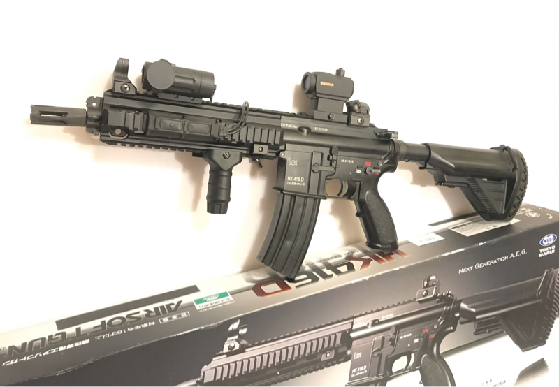 SOLD Tokyo Marui HK416 NGRS Next Gen Recoil Shock AEG TM H&K