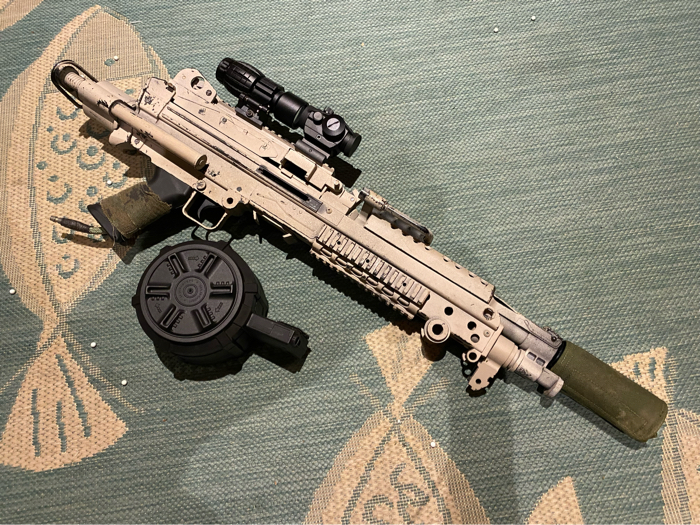 ❌SOLD❌Custom M249 featherweight Polarstar Jack | HopUp Airsoft