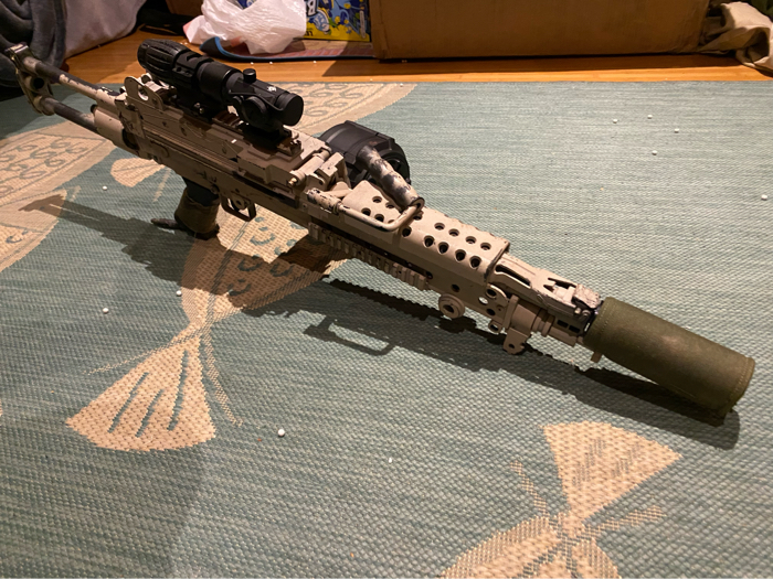❌SOLD❌Custom M249 featherweight Polarstar Jack | HopUp Airsoft