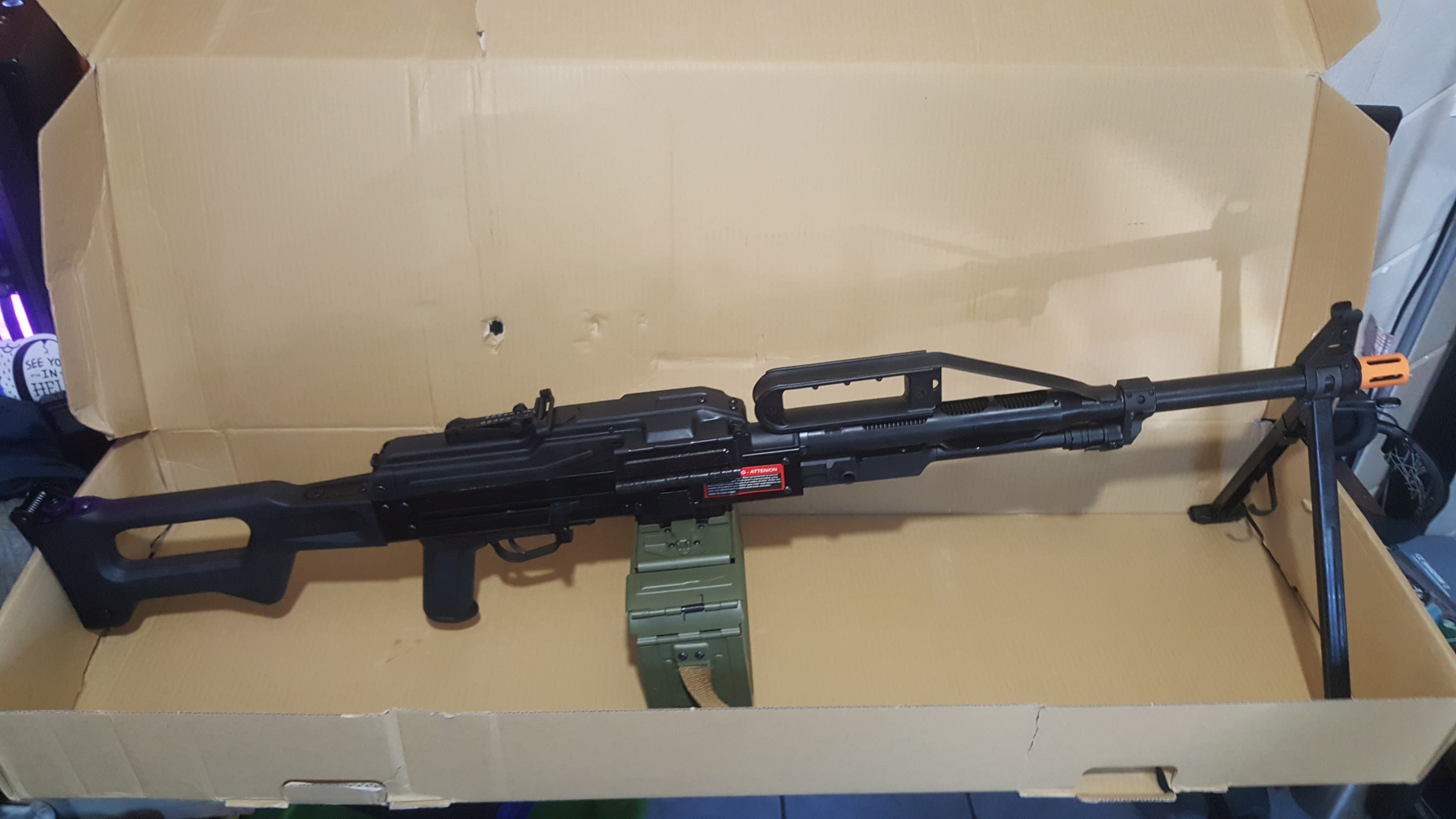 SOLD Raptor pkp lmg | HopUp Airsoft