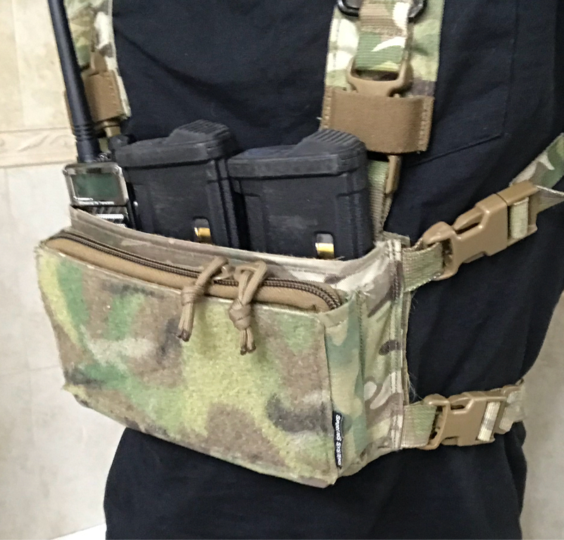 SOLD Chest Rig Spiritus Systems Micro Fight + Zipsert | HopUp Airsoft