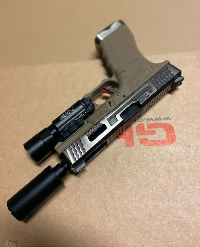 SOLD Custom Automatic Glock 18 GBB handgun | HopUp Airsoft