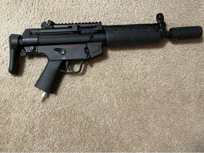 Sold p f2 h k mp5 hopup airsoft