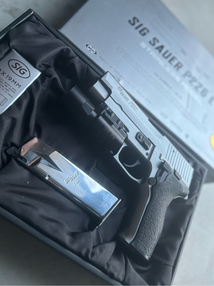 🩶 Tokyo Marui P226 E2 BLOWBACK CHROME 🩶 | HopUp Airsoft