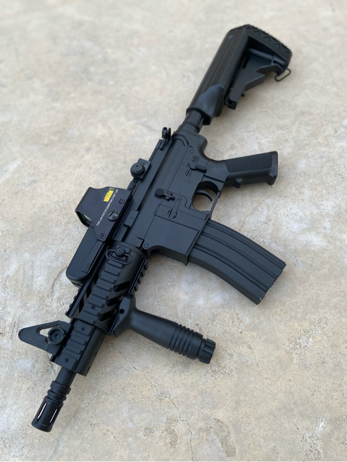 M4 ELECTRIC SBR (Short barrel rifle) AEG | HopUp Airsoft