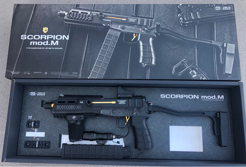 SOLD Tokyo Marui Scorpion Mod 0 | HopUp Airsoft