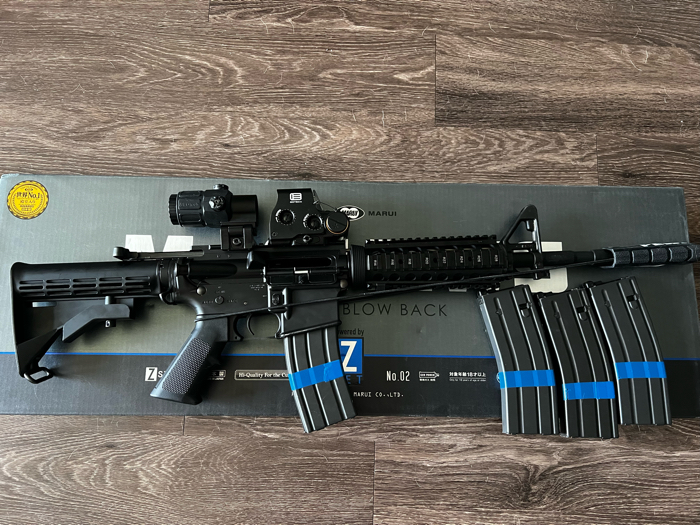 M4A1 MWS 新品　即決35000 M4A1 MWS Tokyo Marui + extra magazine - Gas Rifles - Airsoft