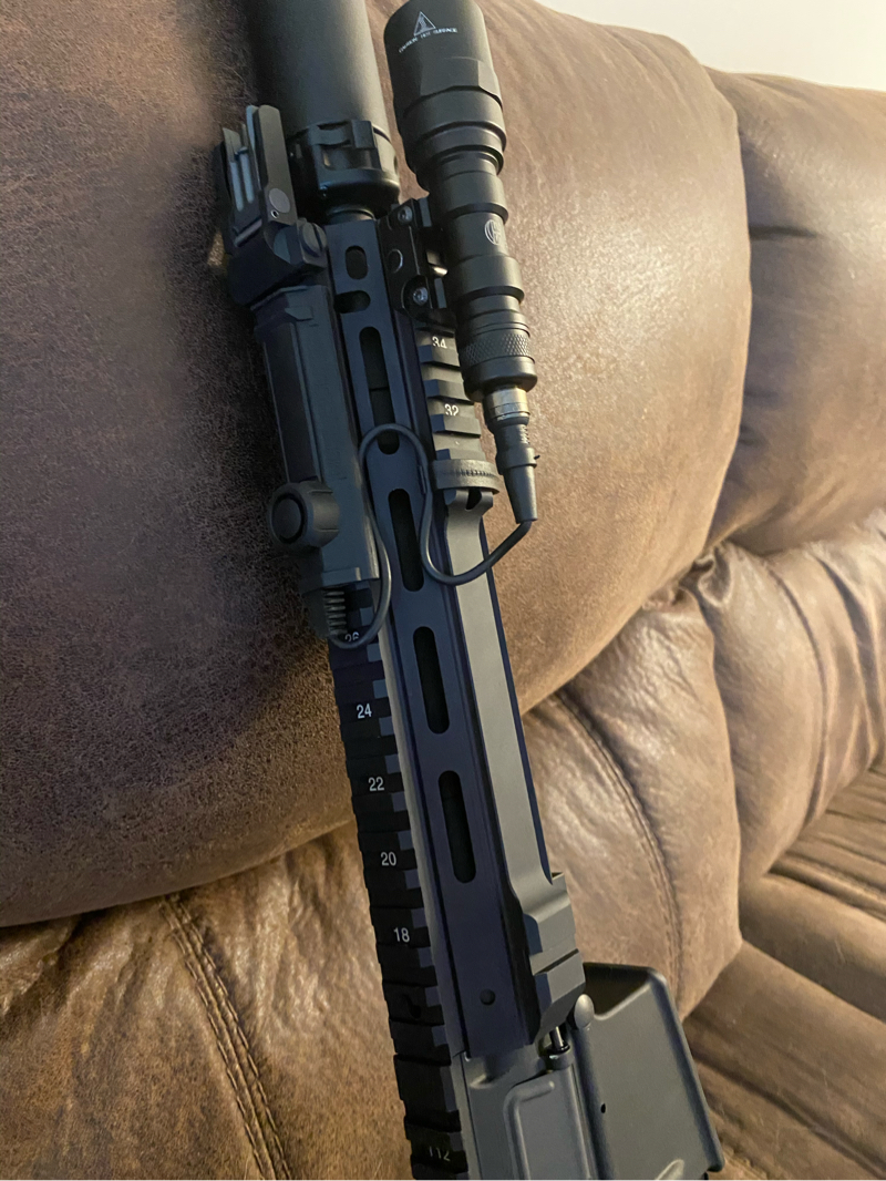MWS 対応 ANGRY GUN L119a2 Angry Gun L119A2 Rails in use… | Taranis Blog