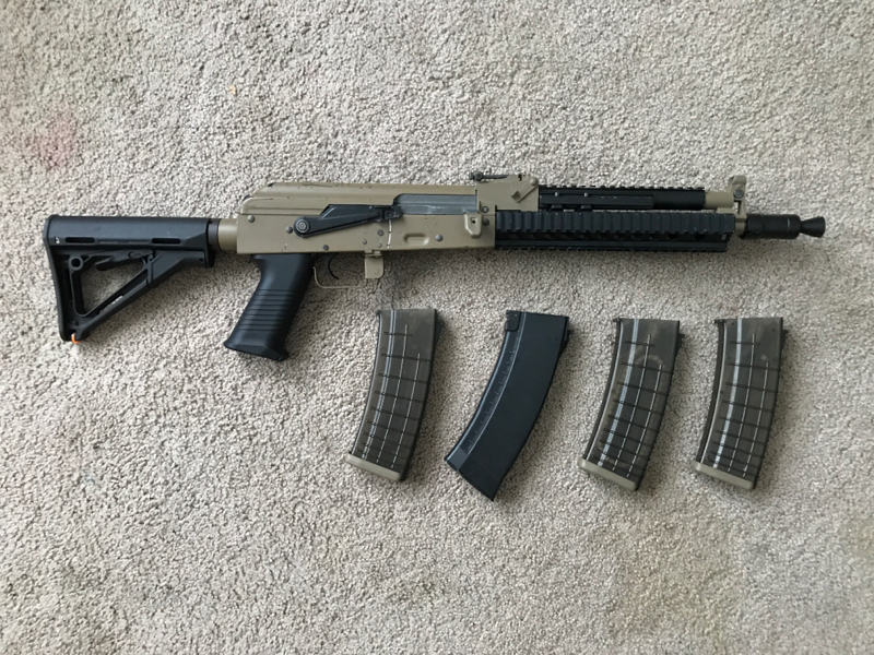 バスター マグプルβproject ak magpul ak 一部ジャンク SOLD RARE Beta Project AK-74 MagPul | HopUp Airsoft