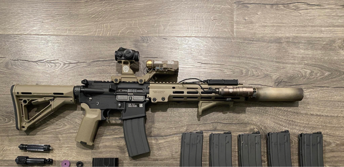 SOLD Heavily Upgraded Tokyo Marui MWS + 6 Mags | HopUp Airsoft