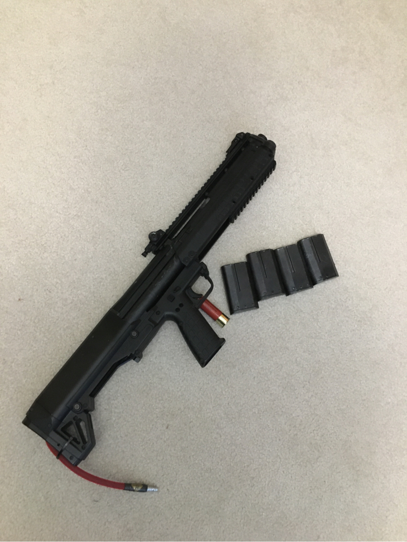 Sold tokyo marui ksg w four tanks and shell not working hopup airsoft