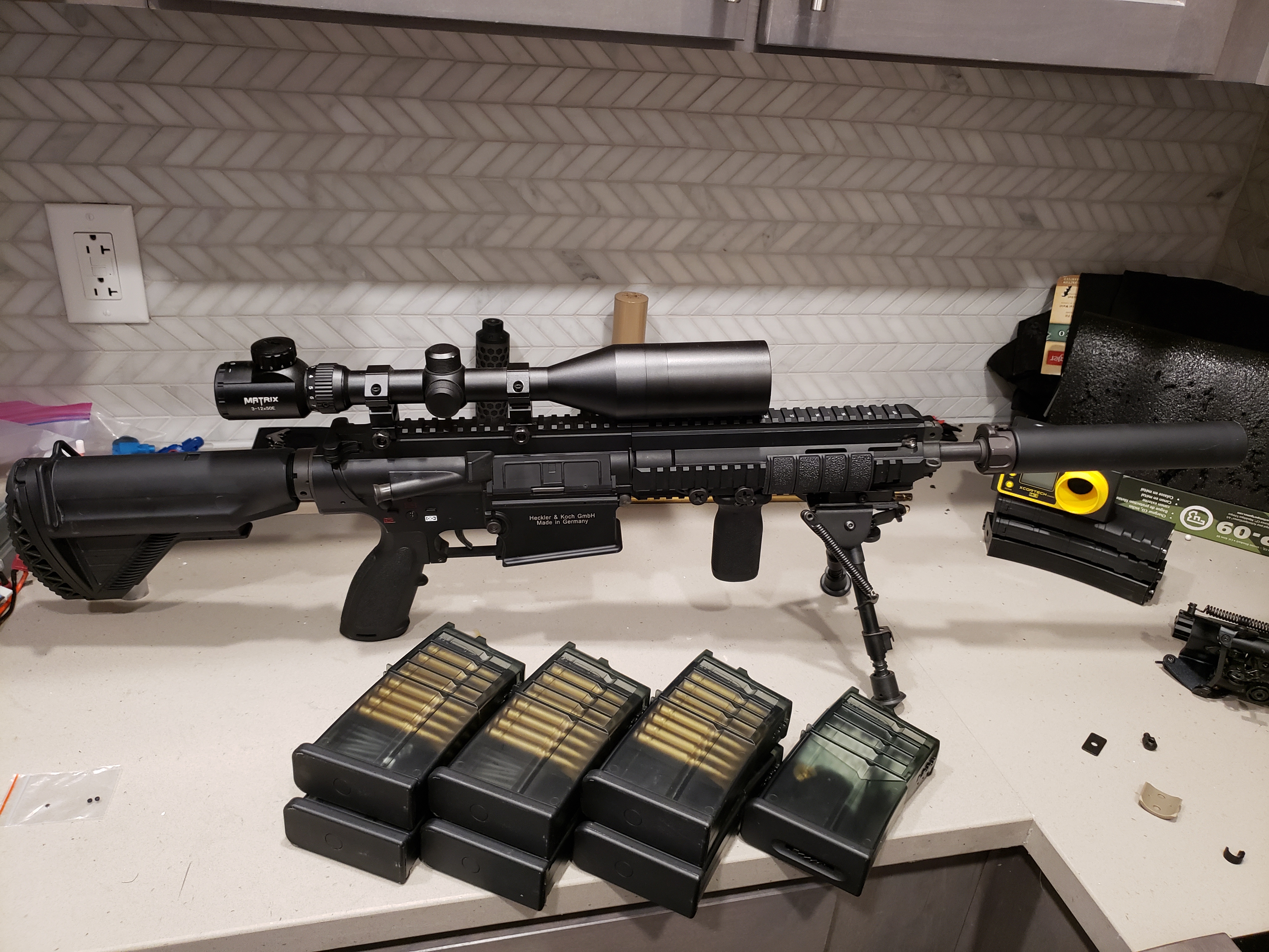 SOLD Upgraded VFC HK417 | HopUp Airsoft, image size:4032x3024