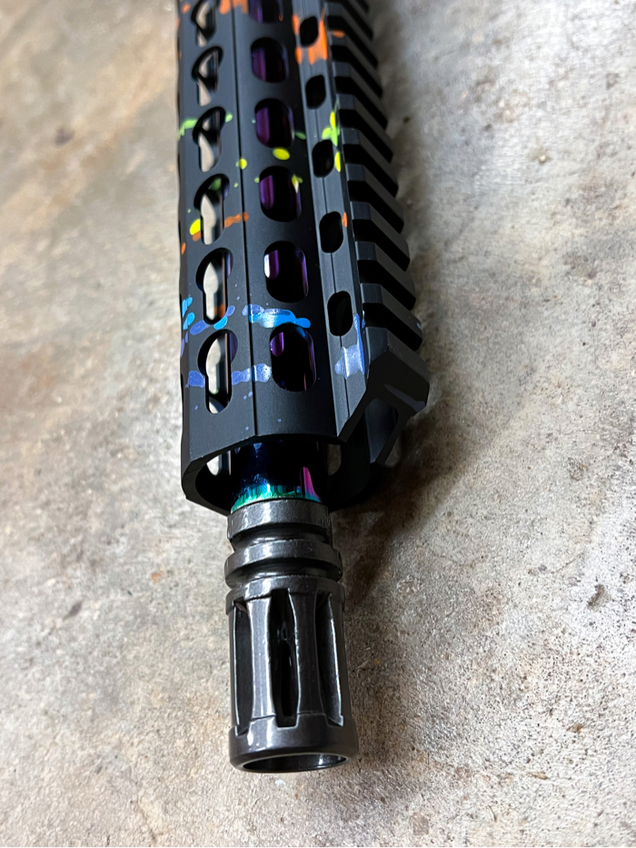 SOLD *price drop* Polarstar M4 with 90s vibe paint splatter