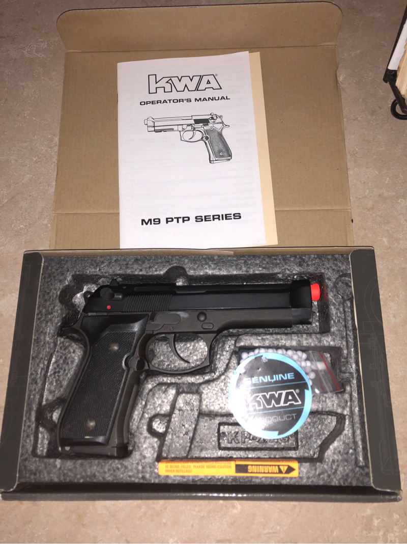 SOLD kwa M9 ptp | HopUp Airsoft