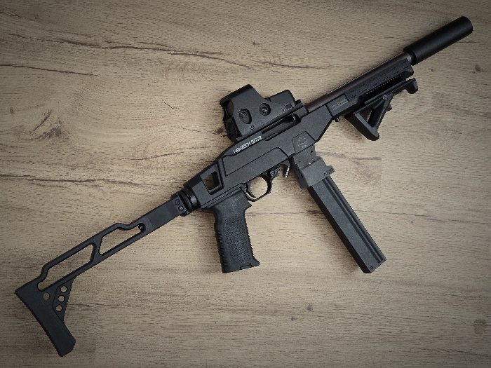 SOLD Ace1arms Raptor Takedown Chassis / Novritsch SSQ22