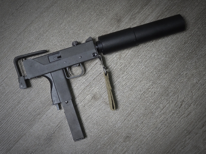 SOLD Upgraded/Built STEEL KIT KWA M11A1 NS2 GBBR + Suppressor + 3x