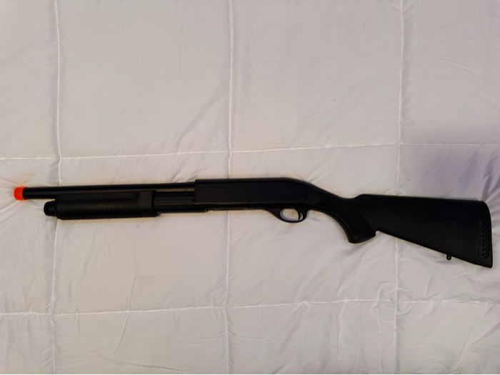 CYMA Standard Full Metal M870 3-Round Burst Multi-Shot Shell Loading ...