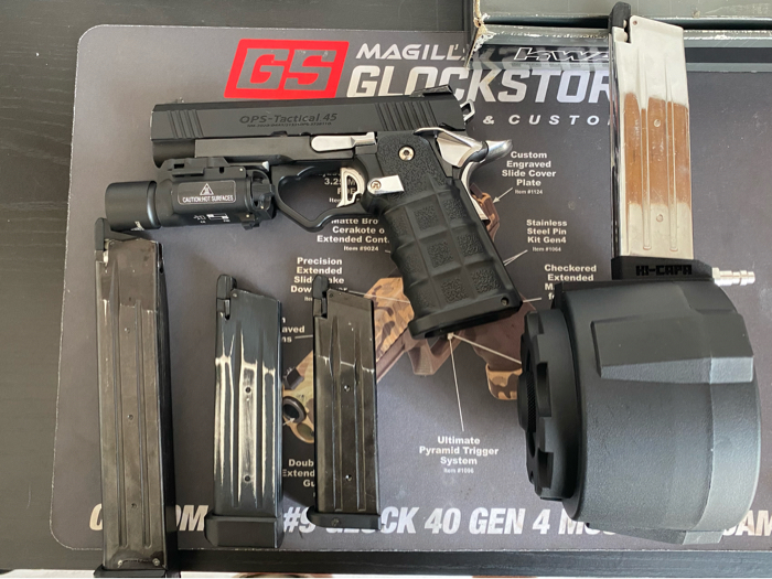 Tokyo Marui Hi Capa 4.3 Black (Gas Blowback Pistol)