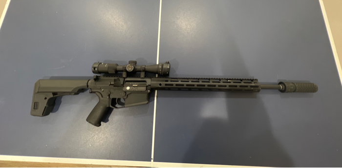 SOLD cyma platinum sr-25 Dmr Rifle m4 ar 16.5 m-lok upgraded
